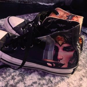 Wonder Woman high top converse